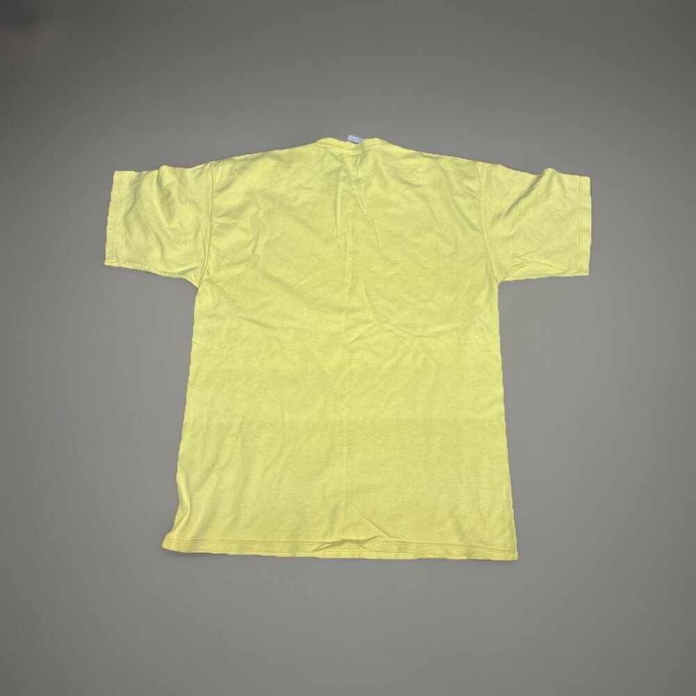 Vintage 90s Pluma Heavyweight Cotton Made in USA Blank Tee