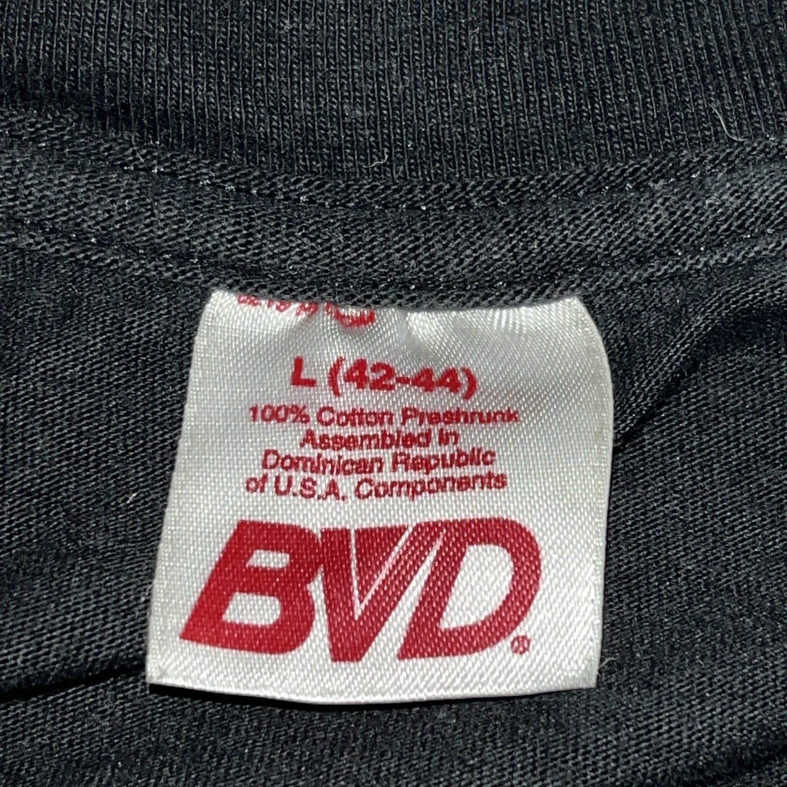 Vintage BVD Single Stitch Blank Pocket T Shirt
