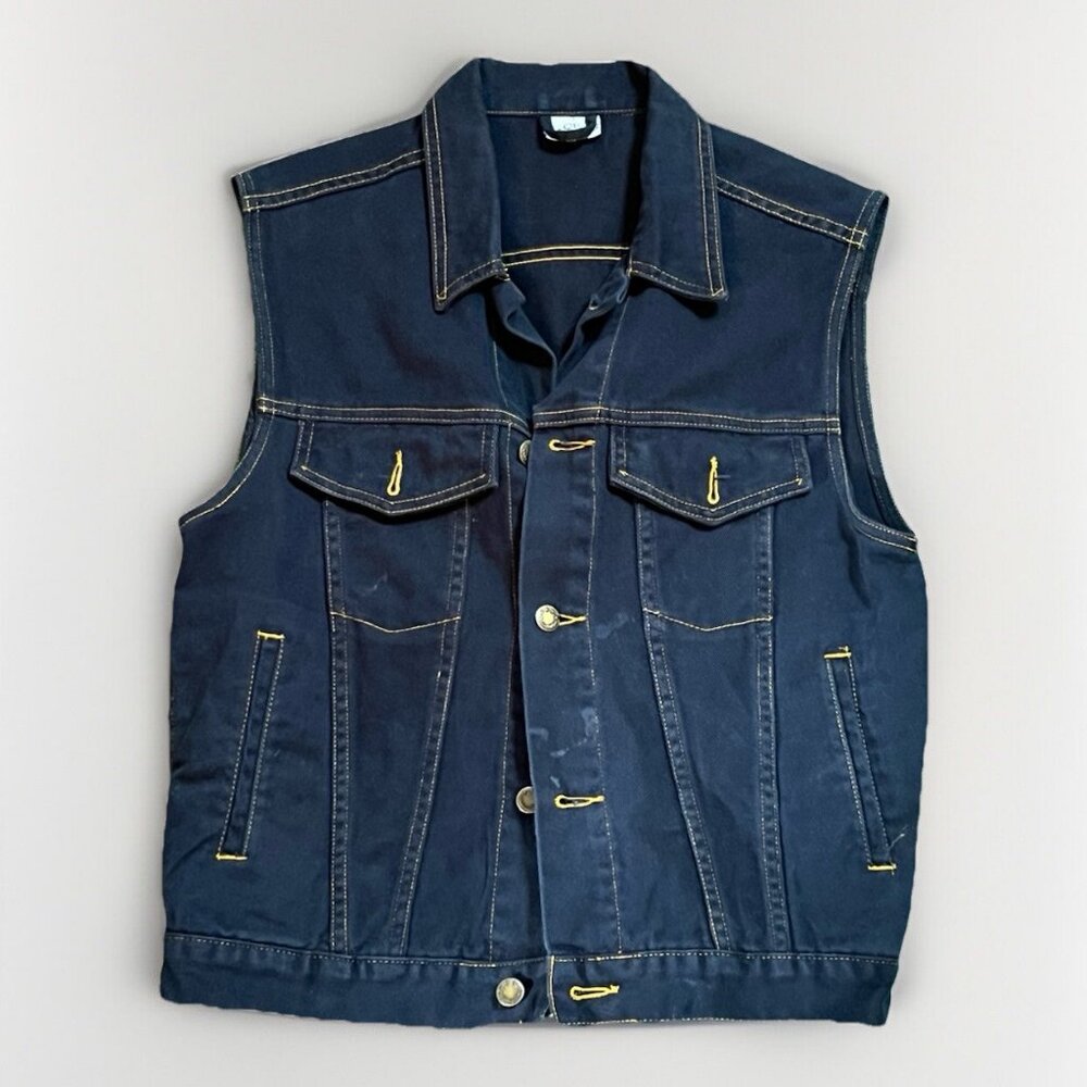 Vintage Mc Orvis Denim Vest Jacket
