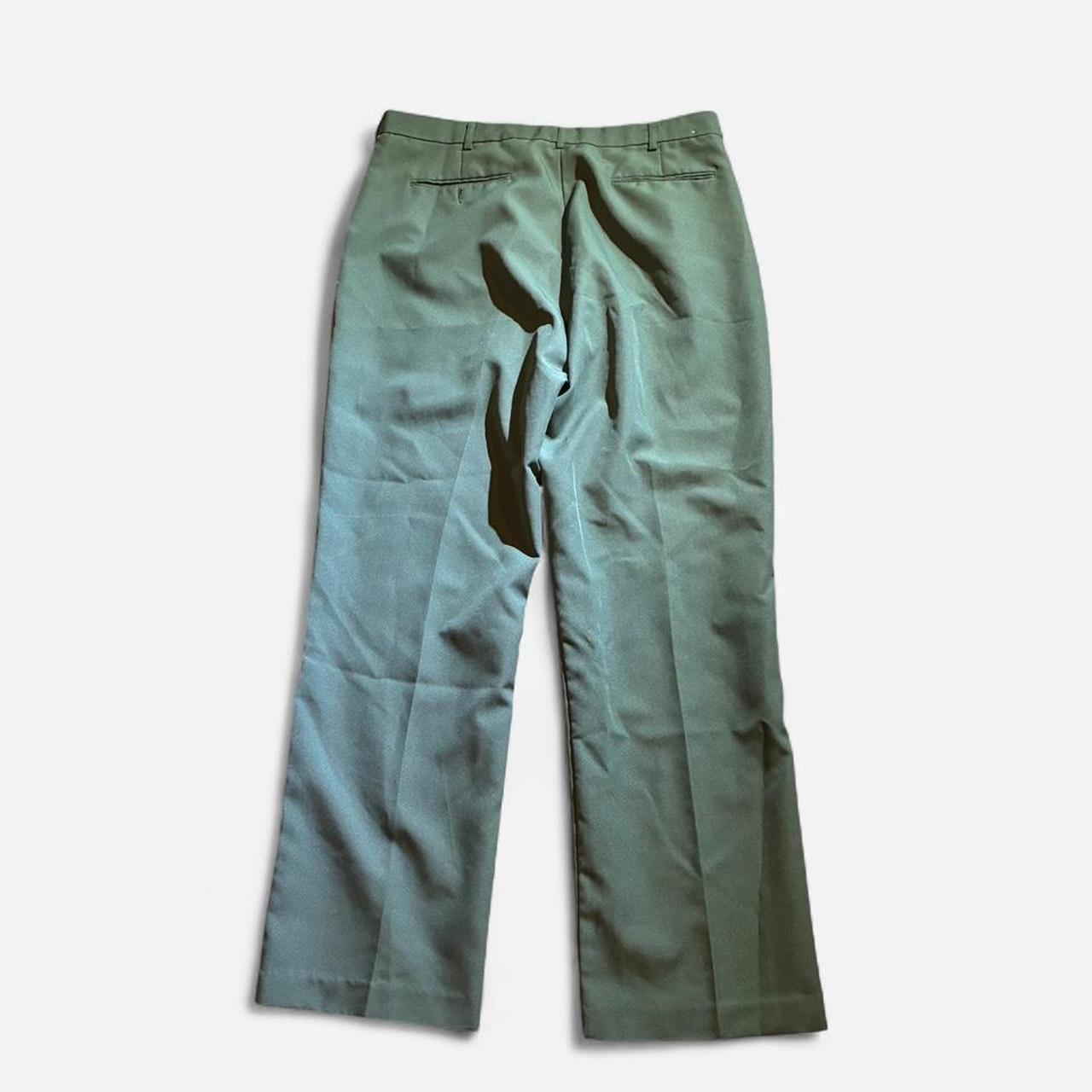 Haband Men's Green and Khaki Trousers