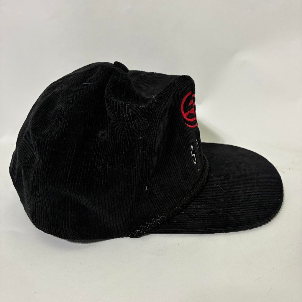 Black Corduroy Kc Snapback Hat