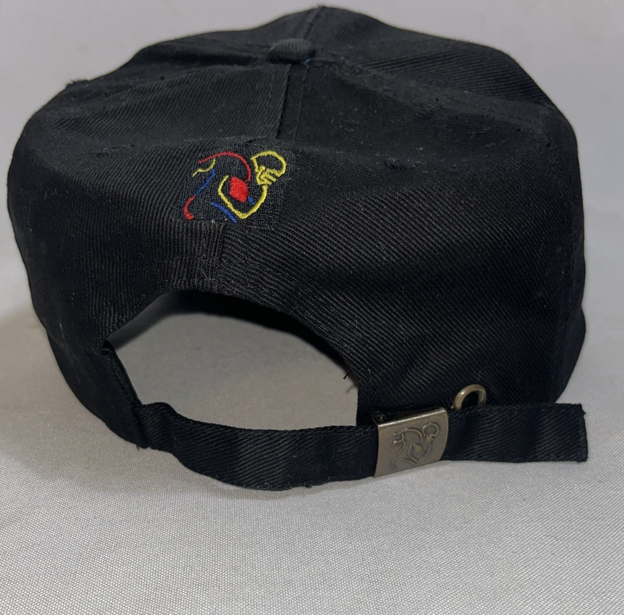 Vintage 90s Players Inc NFL Football Strapback Hat Black