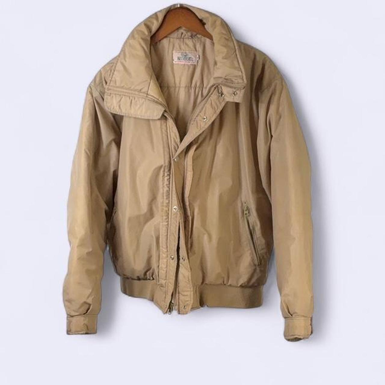 Tan Vintage Red Head Jacket